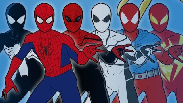costume du super héros illustration spiderman